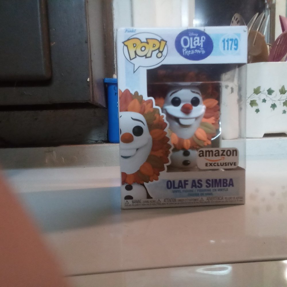 Olaf as simba FUNKO POP!!